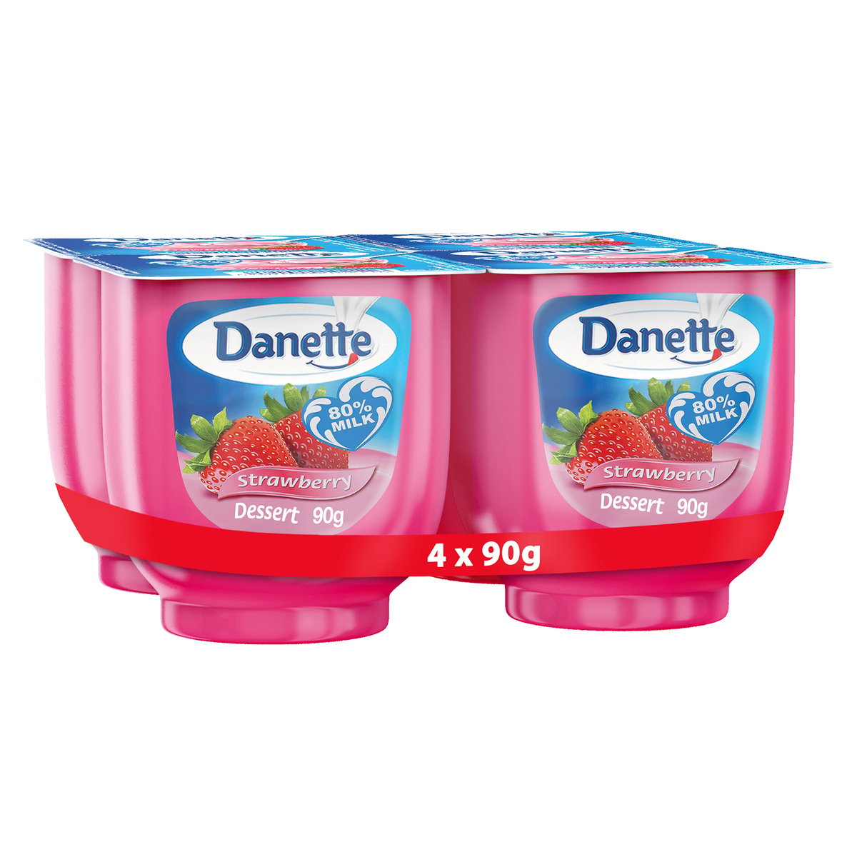 Danette Dessert Strawberry Flavour 90 g