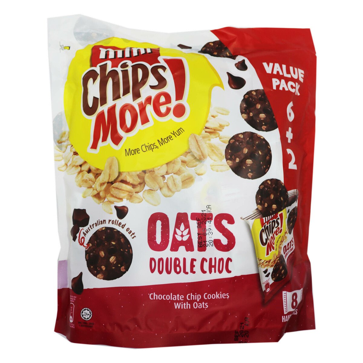 Chipsmore Oats Double Chocolate 8 x 28g