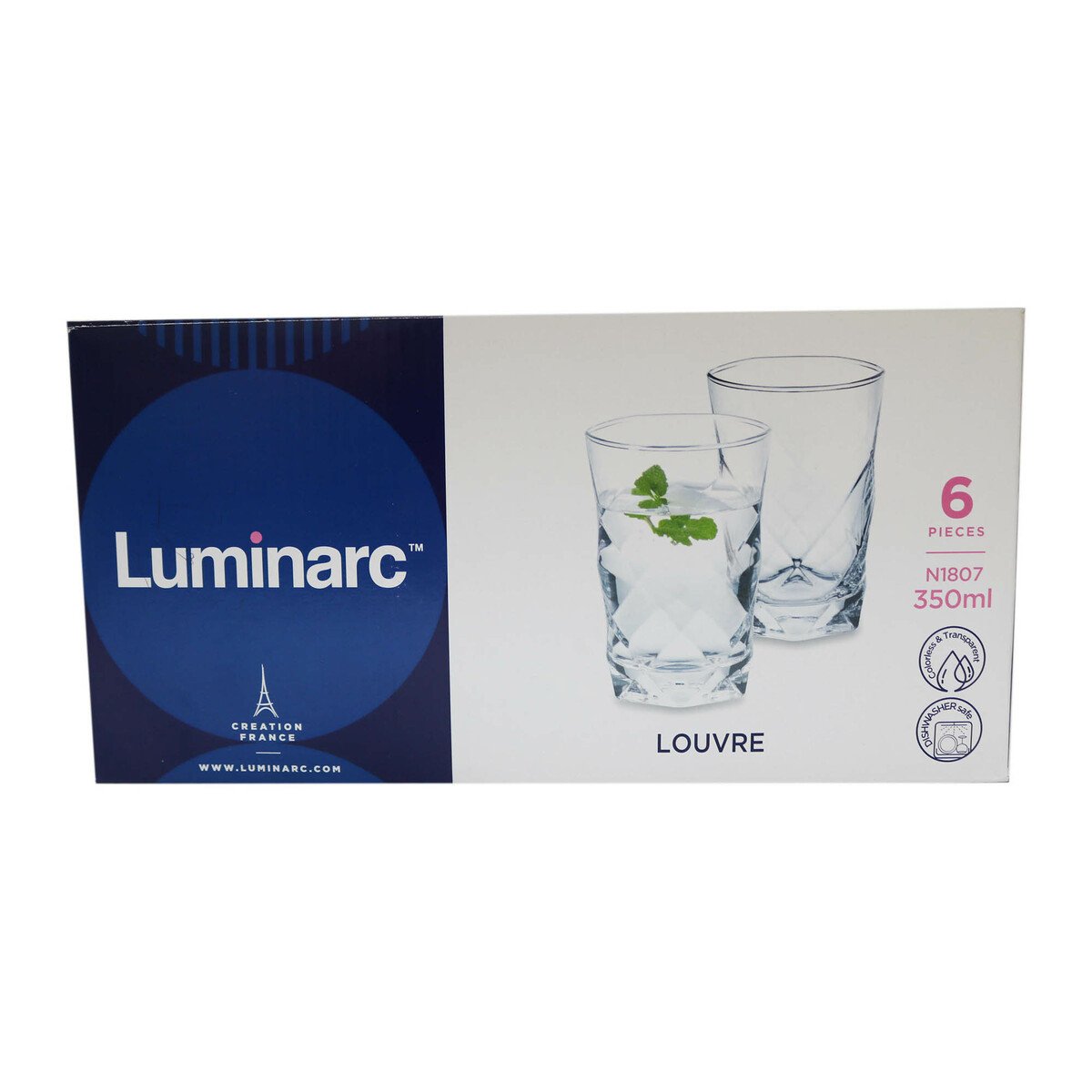 Luminarc Louvre OF 350ml N1807 6pcs