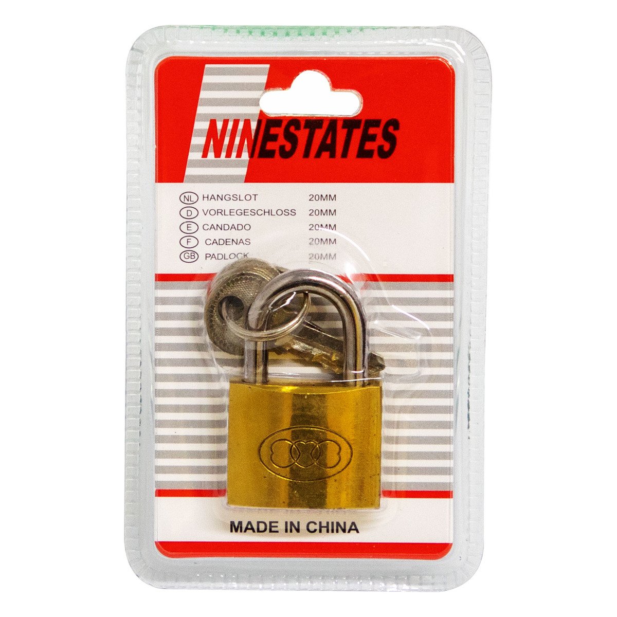 Nine States Pad Lock 32 mm 263 Online at Best Price, Locks