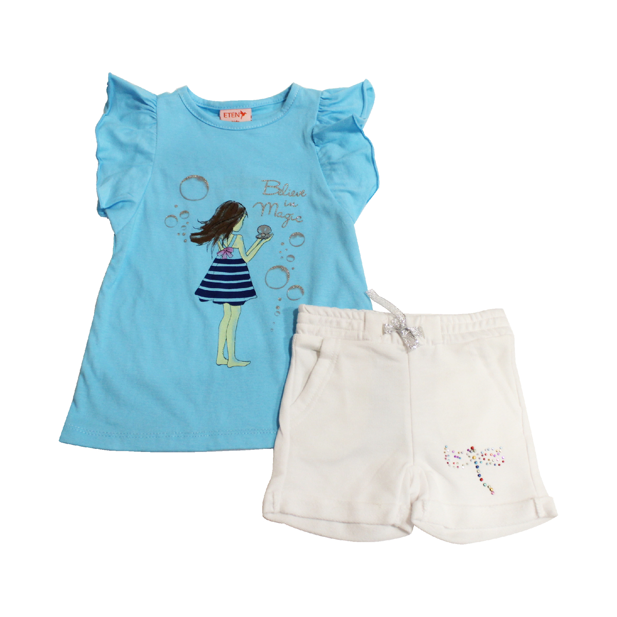 Eten Girls 2pc Set S/S GWW 2-8Y