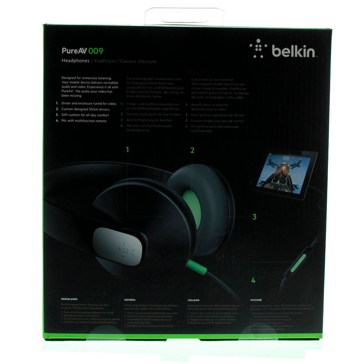 Belkin Wired Headphone G2H2000CW