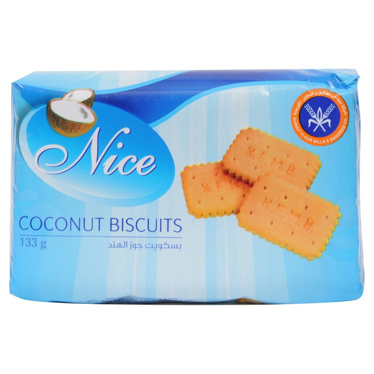 KFMBC Nice Coconut Biscuit 12 x 133 g