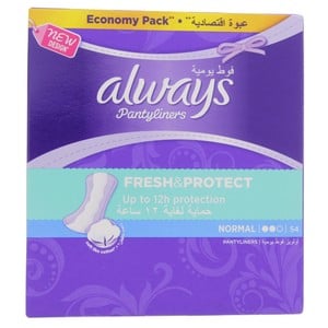 Always Everyday 54 Normal Pantyliners