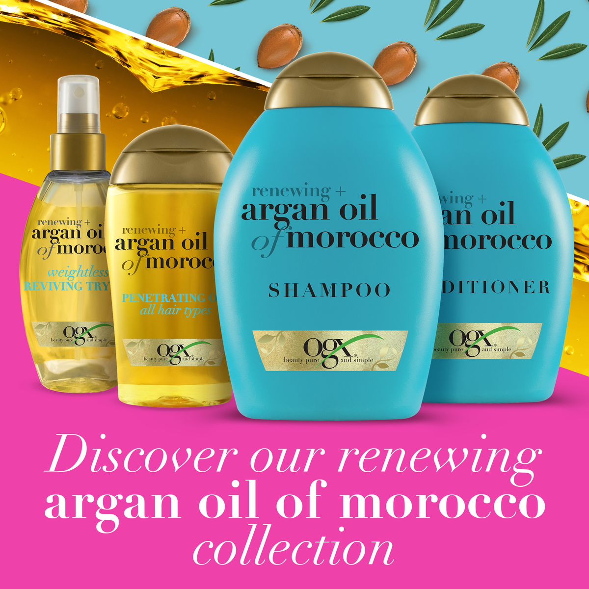 Ogx Hair Oil Renewing + Argan Oil Spray 118 ml