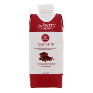 The Berry Company Cranberry Juice Drink 330 ml