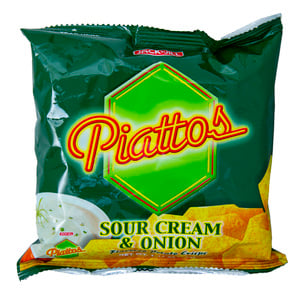 Jack 'n Jill Piattos Sour Cream And Onion Flavoured Potato Crisps 40 g