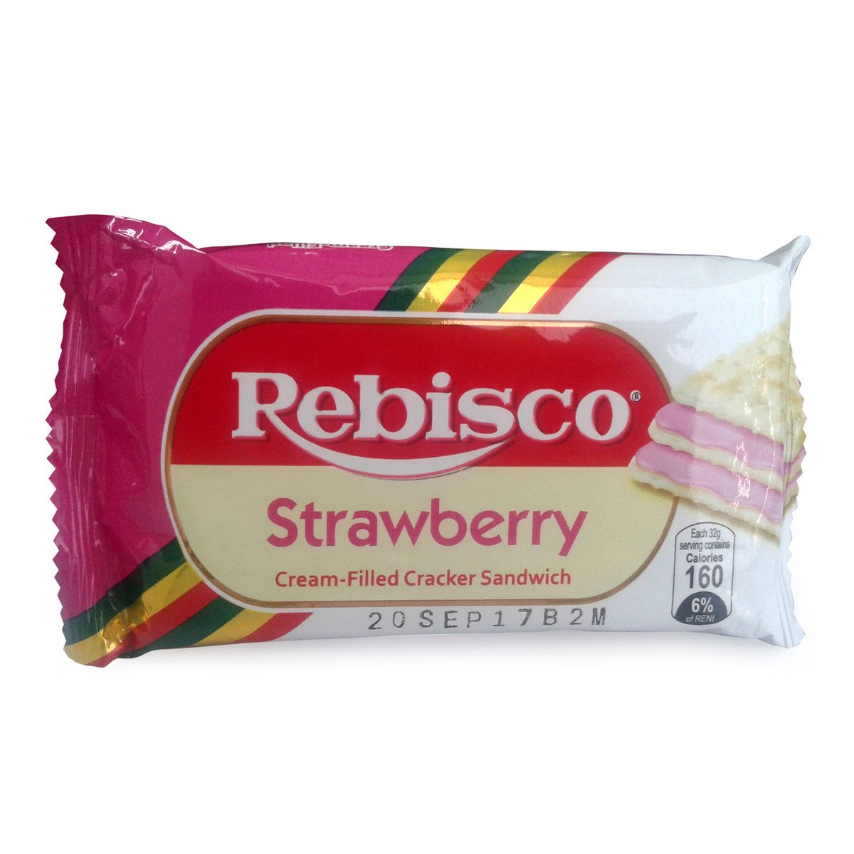 Rebisco Strawberry Cream Filled Cracker Sandwich 10 X 32g Online At