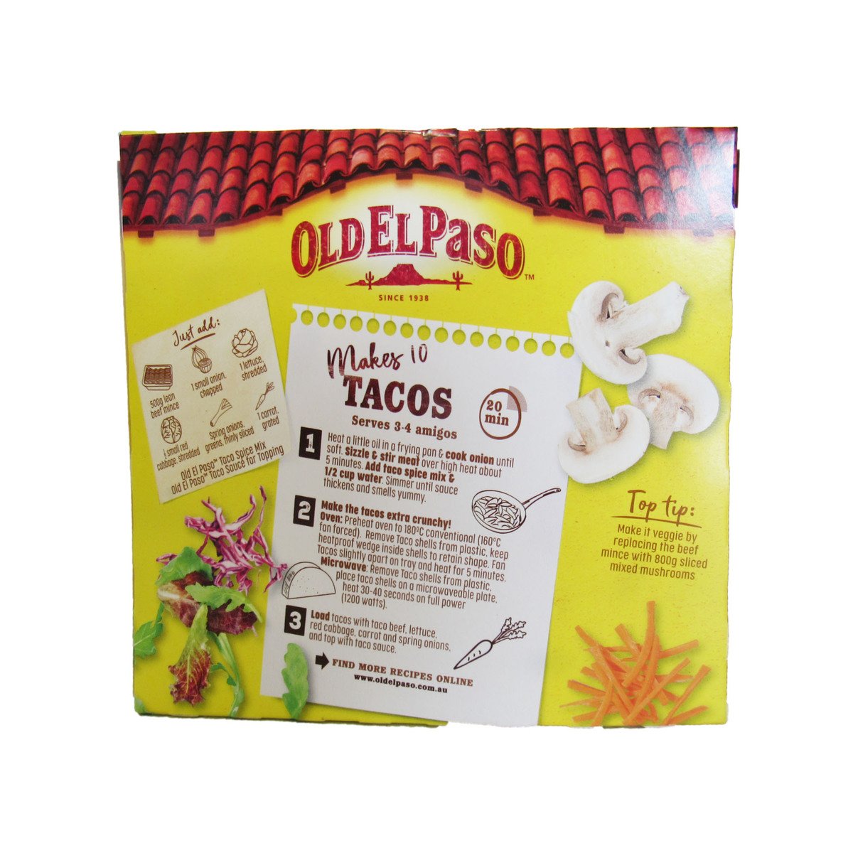 Old El Paso Stand N Stuff Taco Shells 140 g