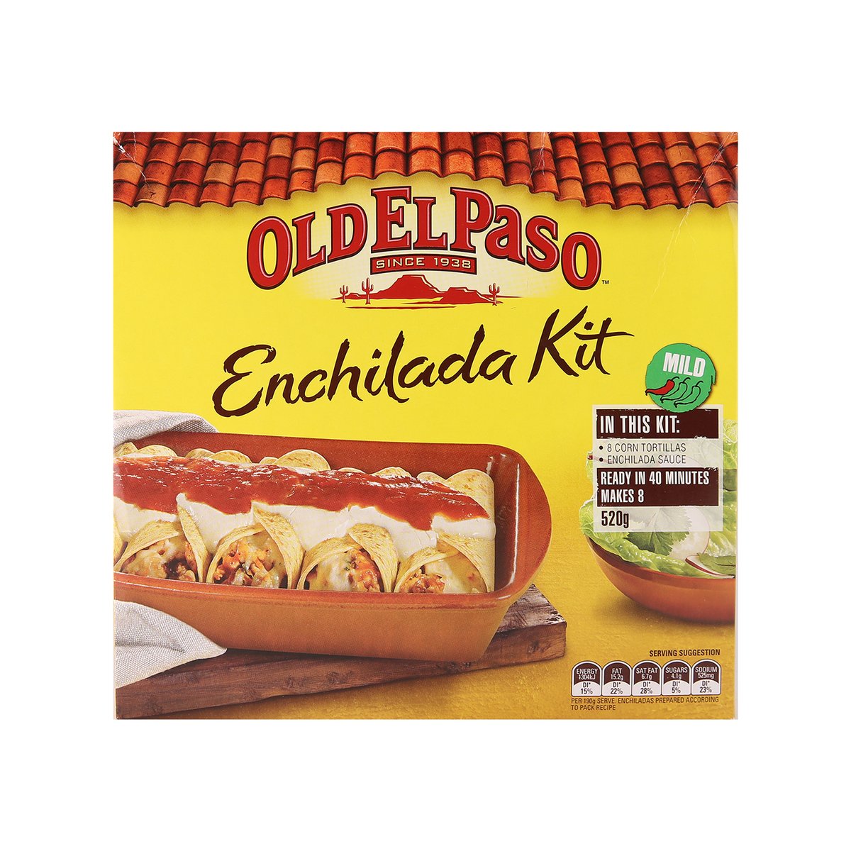 Old El Paso Enchilada Kit 520g