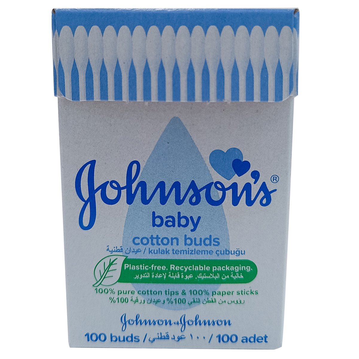 Johnsons Baby Cotton Buds 200 pcs + 100 pcs