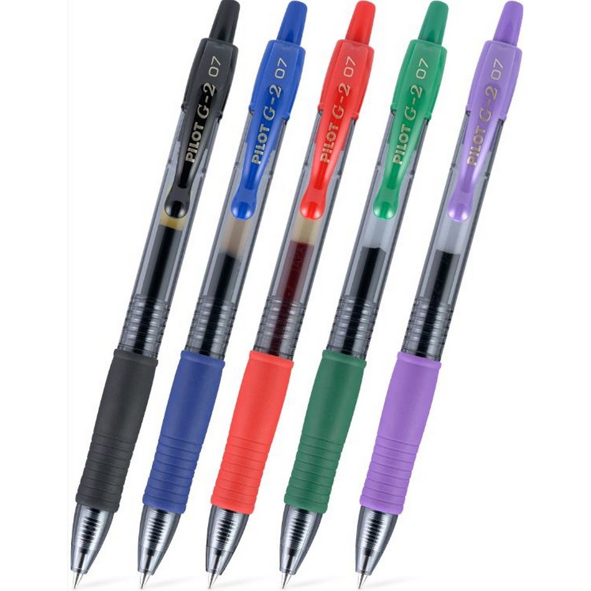 Pilot Gel Pen BL-G25S5 5Pcs Assorted