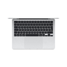 Apple 13 inches MacBook Air, M2 chip with 8-core CPU and 8-core GPU, 16 GB RAM, 256 GB SSD, macOS Sequoia, Silver