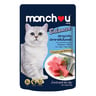 Monchou Catfood Tuna With Sardine In Jelly For 1 Year Over 80 g