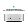 Apple Mac mini, M4 chip with 10‑core CPU and 10‑core GPU, 16 GB, 256 GB SSD