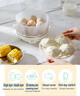 Bear Multifunction Mini Electric Egg Boiler,14 Eggs Capacity, Beige, Zdq-b14q1