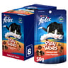 Purina Felix Play Tubes Chicken And Liver Flavour Cat Treats 50 g