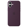 Apple iPhone 16 Plus Silicone Case with MagSafe, Plum, MYYD3ZM/A