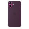 Apple iPhone 16 Plus Silicone Case with MagSafe, Plum, MYYD3ZM/A