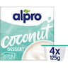 Alpro Soya & Coconut Dessert 4 x 125 g