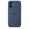 Apple iPhone 16 Plus Silicone Case with MagSafe, Denim, MYYA3ZM/A