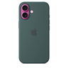 Apple iPhone 16 Silicone Case with MagSafe, Lake Green, MYY83ZM/A