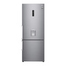 LG Bottom Mount Freezer Refrigerator, 446L, Platinum Silver, GR-F589BLCM