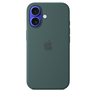 Apple iPhone 16 Silicone Case with MagSafe, Lake Green, MYY83ZM/A