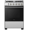 Hisense 4 Burner Free Standing Gas Cooking Range, 60x60 cm, Stainless Steel, HFG60121X