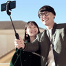 Xiaomi, Mi Selfie Stick (wired Remote Shutter) Monopod, 270° Rotation, Foldable - Extendable, 3.5mm Jack, For Samsung, Iphone, Xiaomi, Google Pixel Mobiles, Aluminum Alloy, 70cm Length, Black