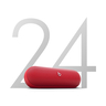 Beats Pill Portable Bluetooth Wireless Speaker, Statement Red, MWQW3AE