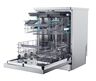 Candy Dishwasher Rapido, 16 Place Settings, 10 Programs, 44 dB, Inverter Motor, Power Wash, Wi-Fi + BT, Add Dish, Inox, CF 6C4S1PX-19