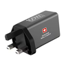 Swiss Military 100 W GaNII USB-C Power Adapter, Grey