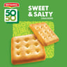 Britannia 50-50 Sweet & Salty Crackers 12 x 71 g