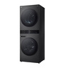 LG 24'' Wash Tower, 12/10 kg, Black Steel, W4W8BVKKZHM