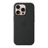 Apple iPhone 16 Pro Silicone Case with MagSafe, Black, MYYJ3ZM/A