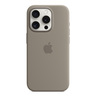 Apple iPhone 15 Pro Silicone Case with MagSafe, Clay, MT1E3ZM/A