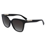 Longchamp Women's Sunglass LO644S Rectangle Black