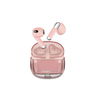 Promate TransPods HD Transparent TWS Earbuds with Mic, Pink