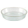 Glascom Decorative Glass Bowl, 12 cm, Clear, ARES098