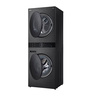 LG 24'' Wash Tower, 12/10 kg, Black Steel, W4W8BVKKZHM