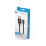 USB A To Lightning Cable MFi-Certified iPhone Charging Cable 1M Black