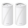 Tp-Link BE19000 Tri-Band Whole Home Mesh WiFi 7 System, 2 pcs, Deco BE85