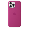 Apple iPhone 16 Pro Max Silicone Case with MagSafe, Fuchsia, MYYX3ZM/A