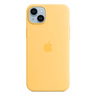 iPhone 14 Plus Silicone Case with MagSafe, Sunglow, MPTD3ZE