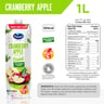 Ocean Spray Cranberry Apple Mixed Fruit Drink No Added Sugar 1 Litre