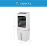 Midea Air Cooler with Remote Control, 50 L, AC200-17JR