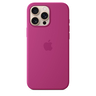 Apple iPhone 16 Pro Max Silicone Case with MagSafe, Fuchsia, MYYX3ZM/A