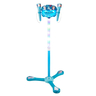 SMD Disney Frozen Double Mic Stand with Flashing lights, Music and Aux Device Connection, Blue, DY-6073-FRA