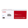 Canon Toner Cartridge, Cyan, 055